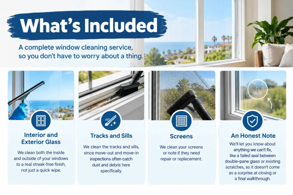 what included in our window cleaning service