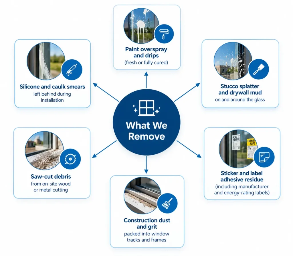 Post-Construction & New Construction Window Cleaning in San Clemente