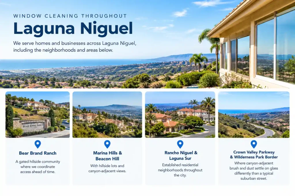 Window Cleaning in Laguna Niguel